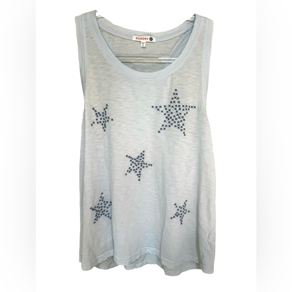Like New Sundry Star Tank Top